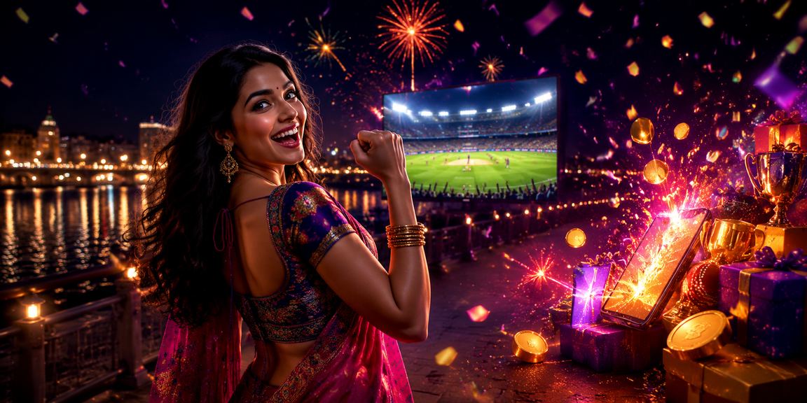 Mobile betting experience with cricket and casino games in India