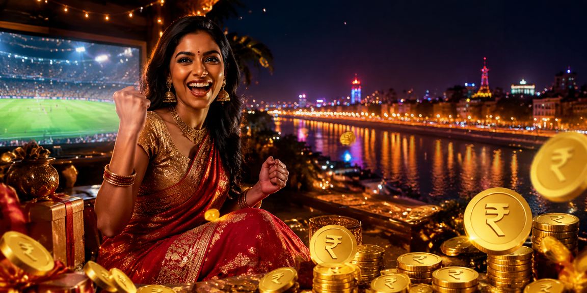 Online Teen Patti table with stacked chips and real players